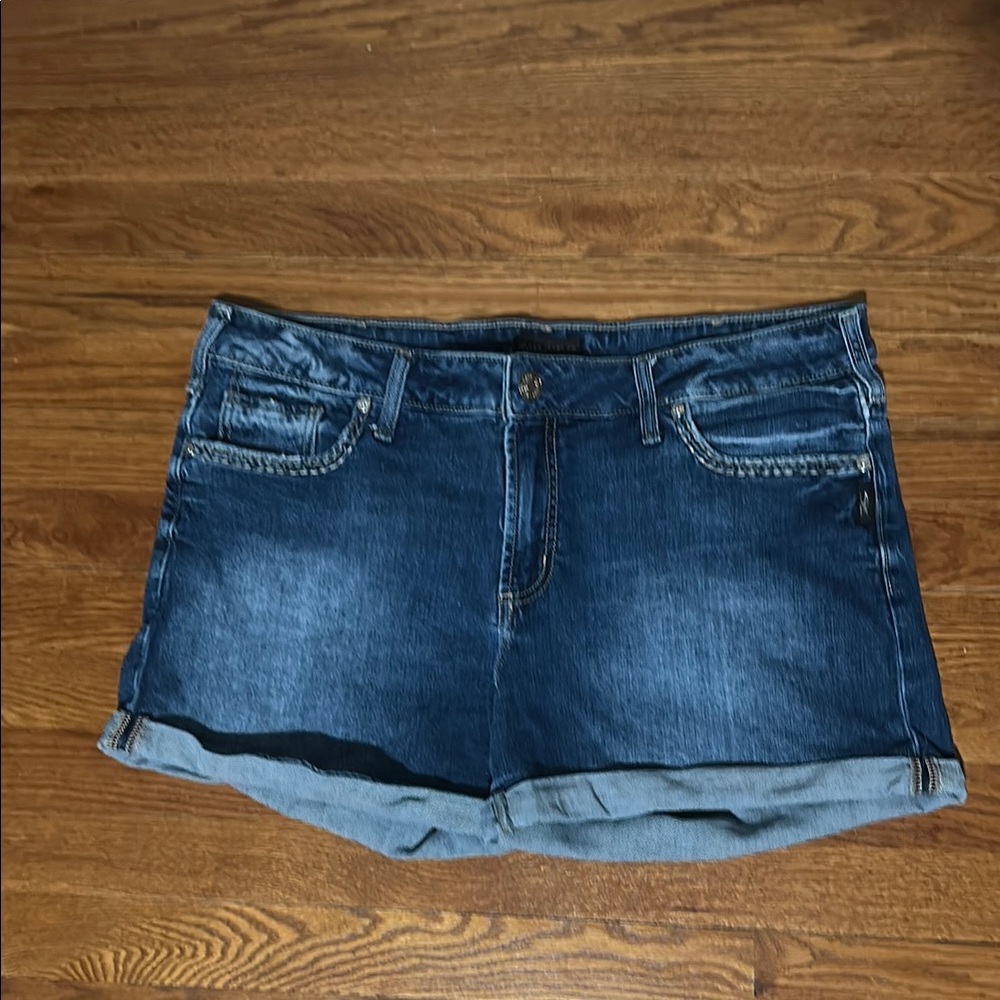 Denim Blue Women's Shorts